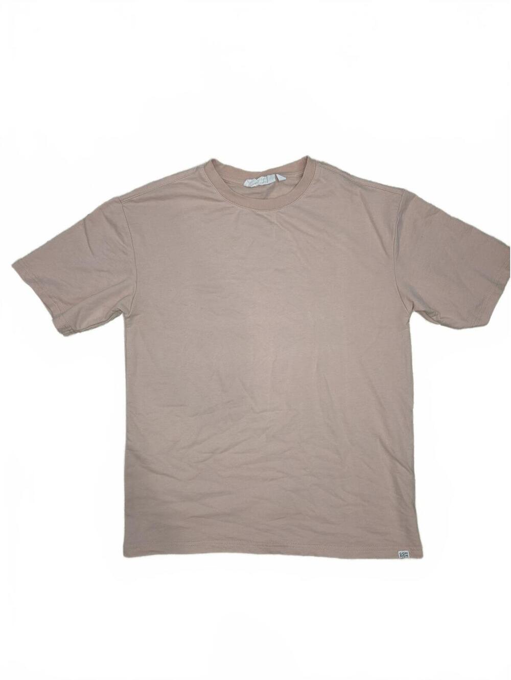 Common Identity Pink Oversized Heavyweight Crewneck T-Shirt Size S